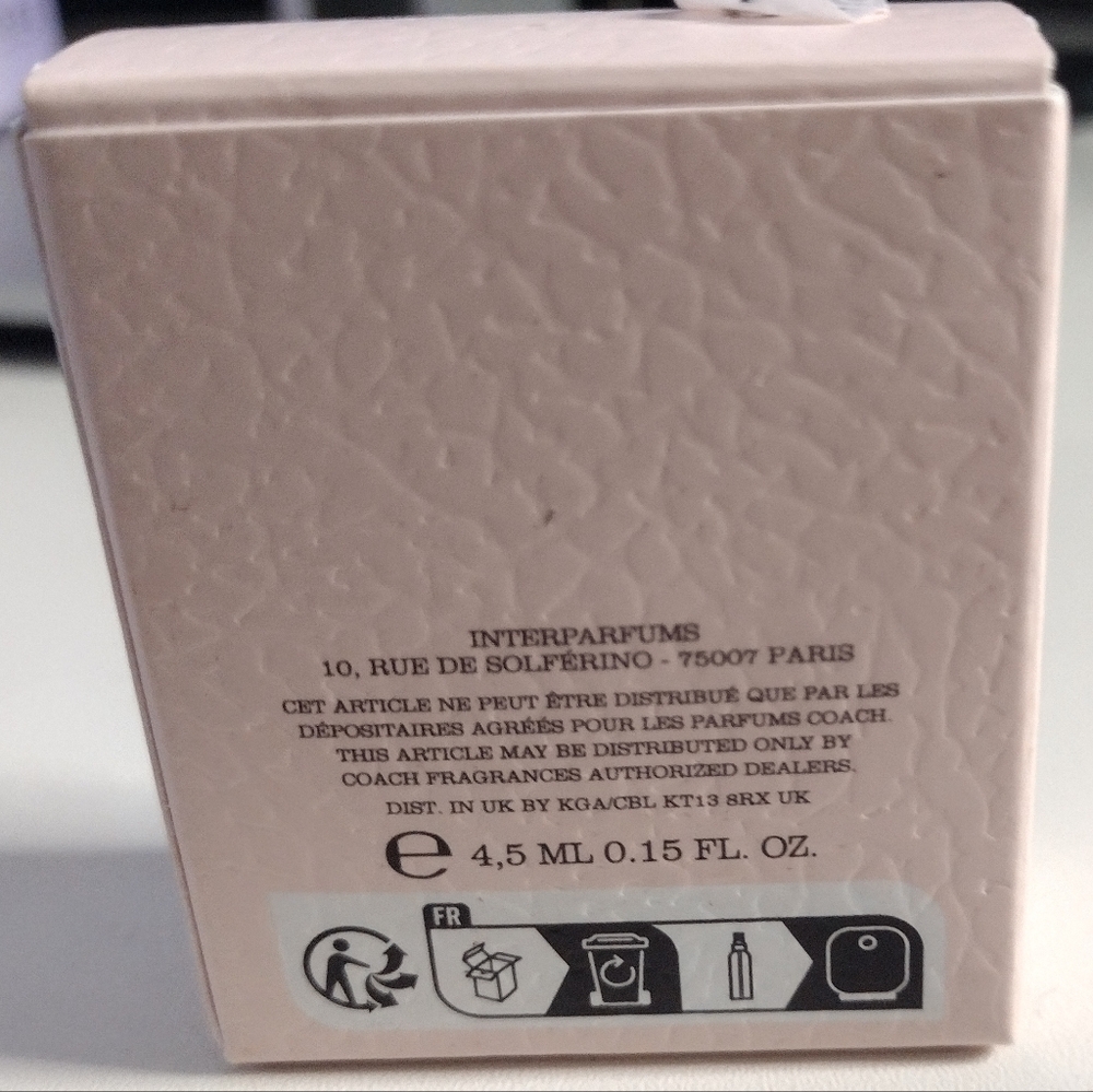 Coach New York Eau de Parfum in Pink Box 4.5ml - Picture 2 of 3
